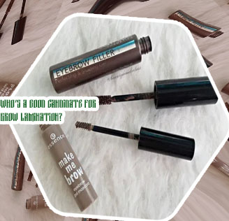 Brow gel for laminated look