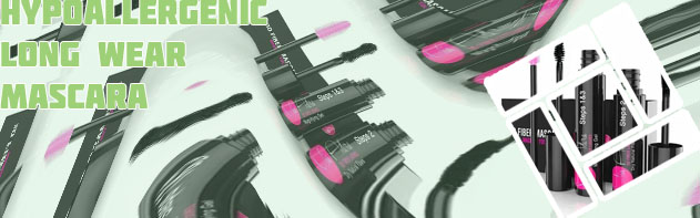 Hypoallergenic long wear mascara