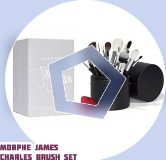 James charles makeup brush set