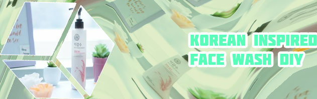 Korean rice face wash