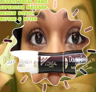 Loreal white and red mascara