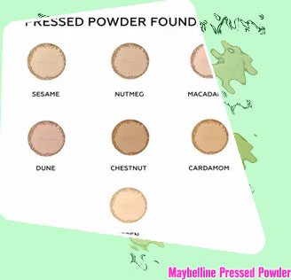 Maybelline pressed powder foundation