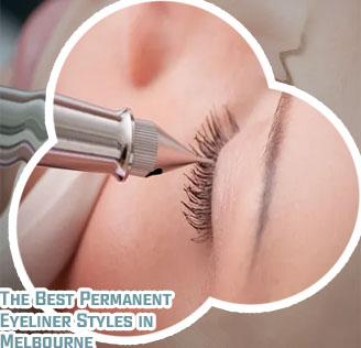 Permanent eyeliner lower lid